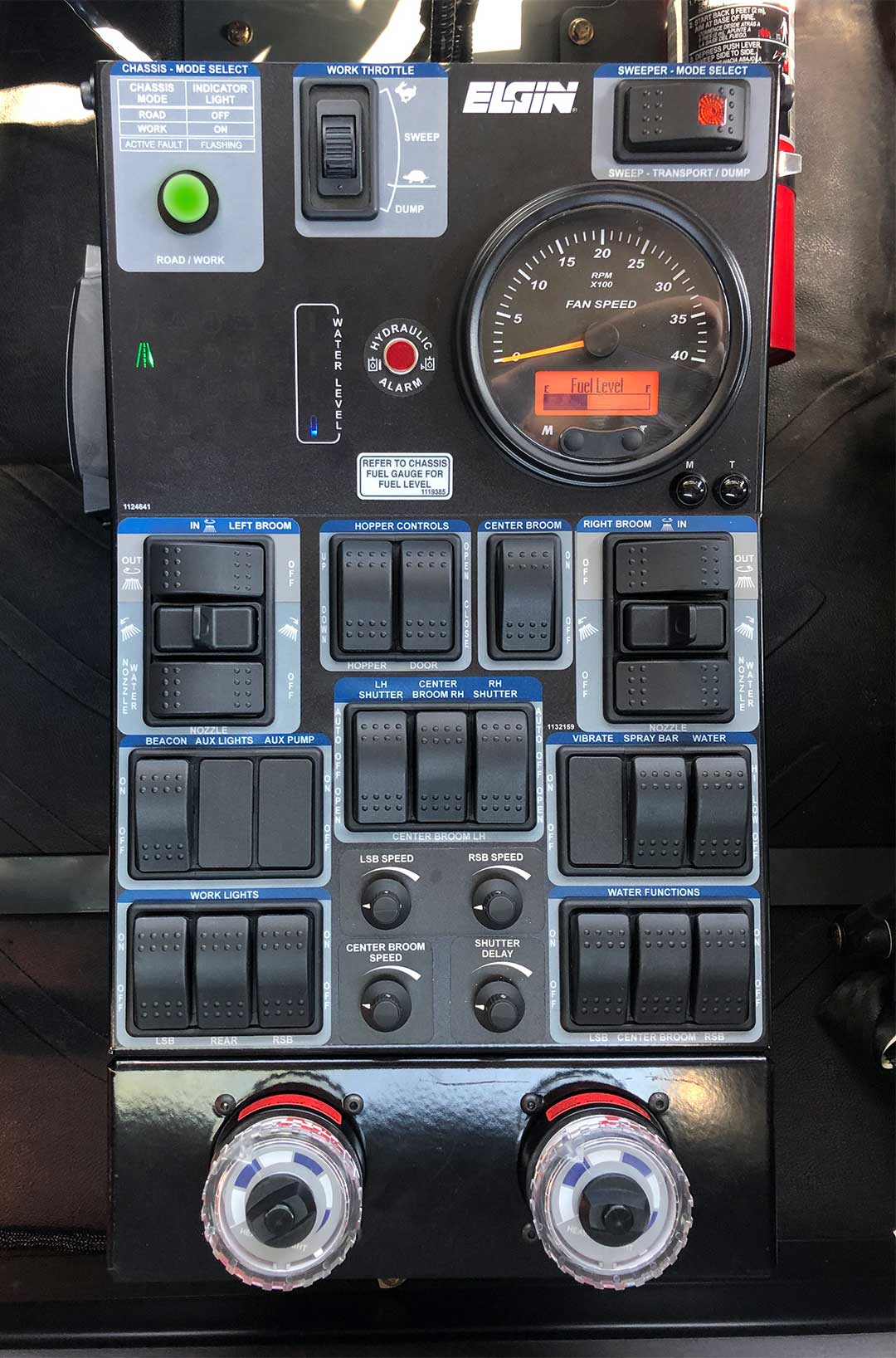 Elgin Whirlwind1 Control Panel 