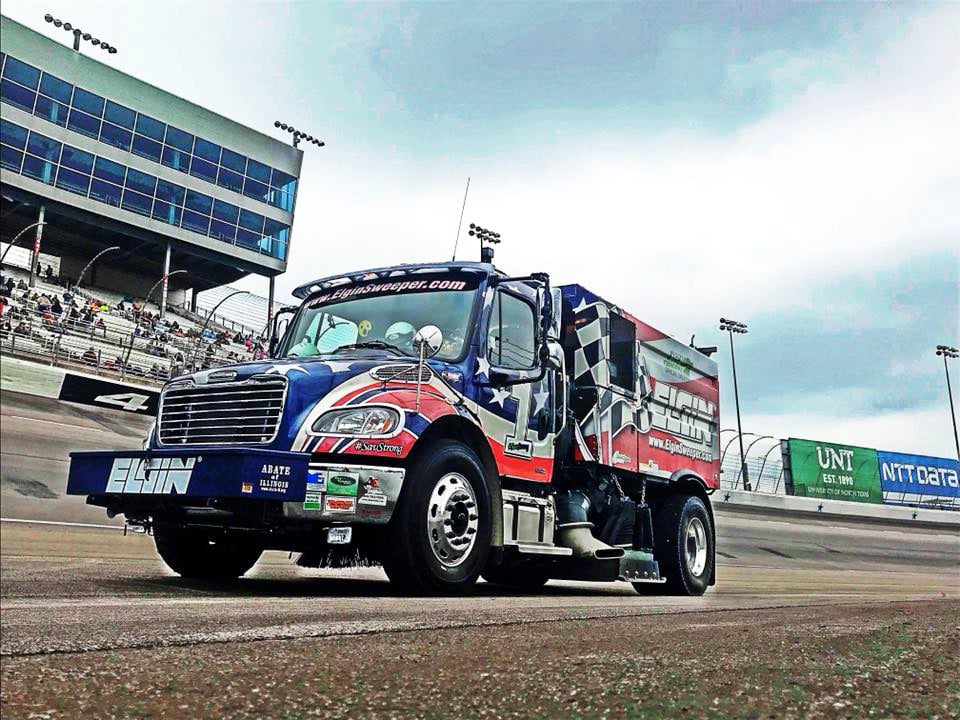 Elgin Crosswind1 Nascar Track Sweeper