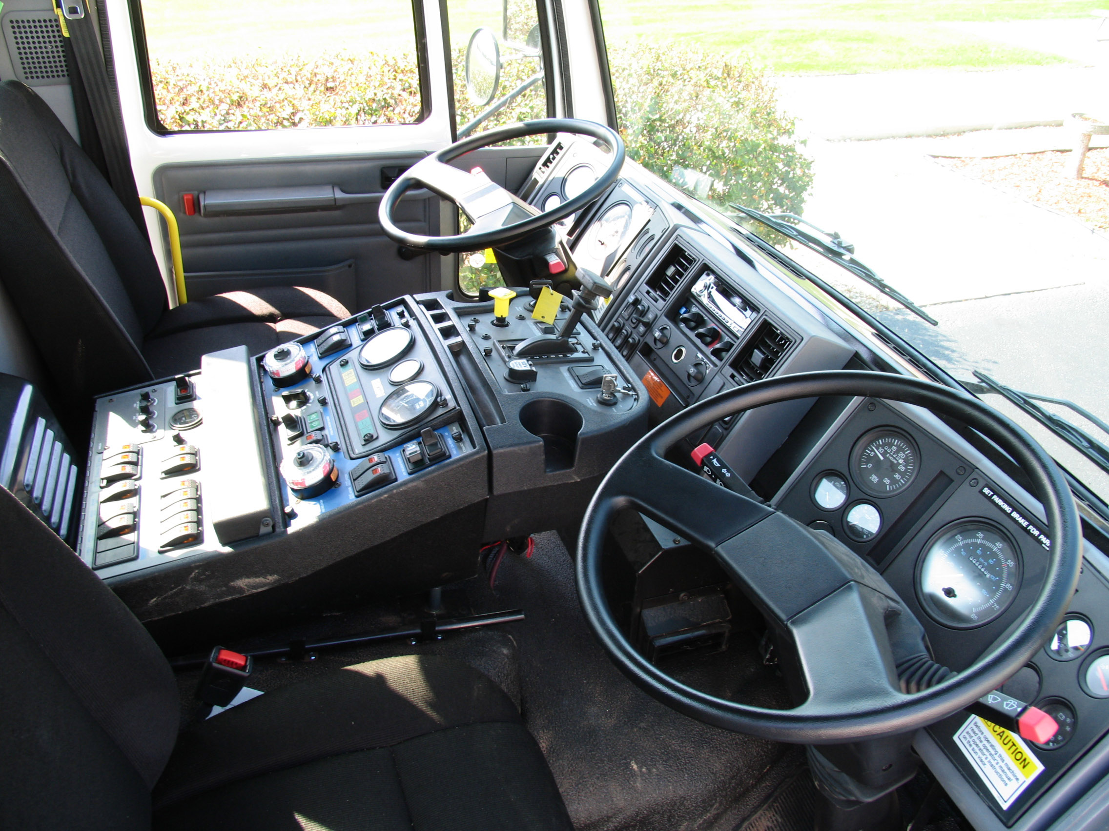 Elgin Whirlwind dual steering