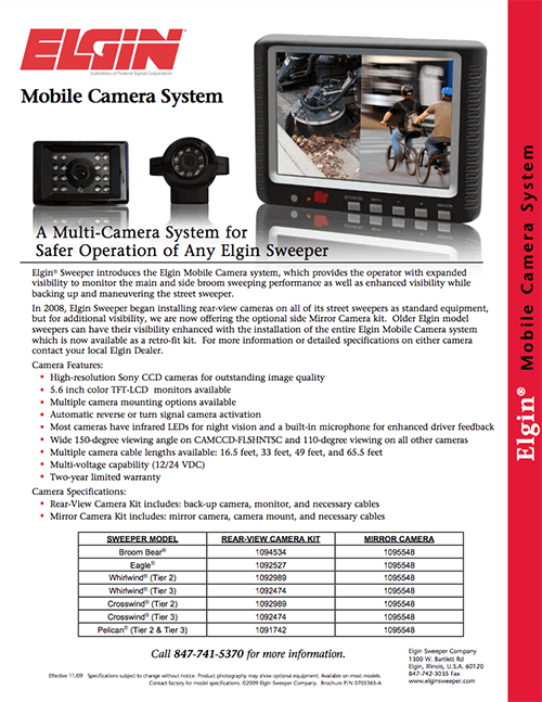 Elgin Mobile Camera System