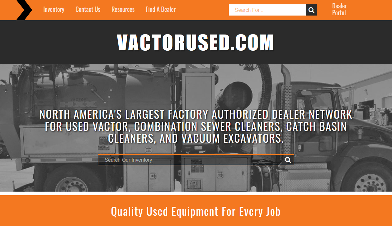 VactorUsed.com Launch
