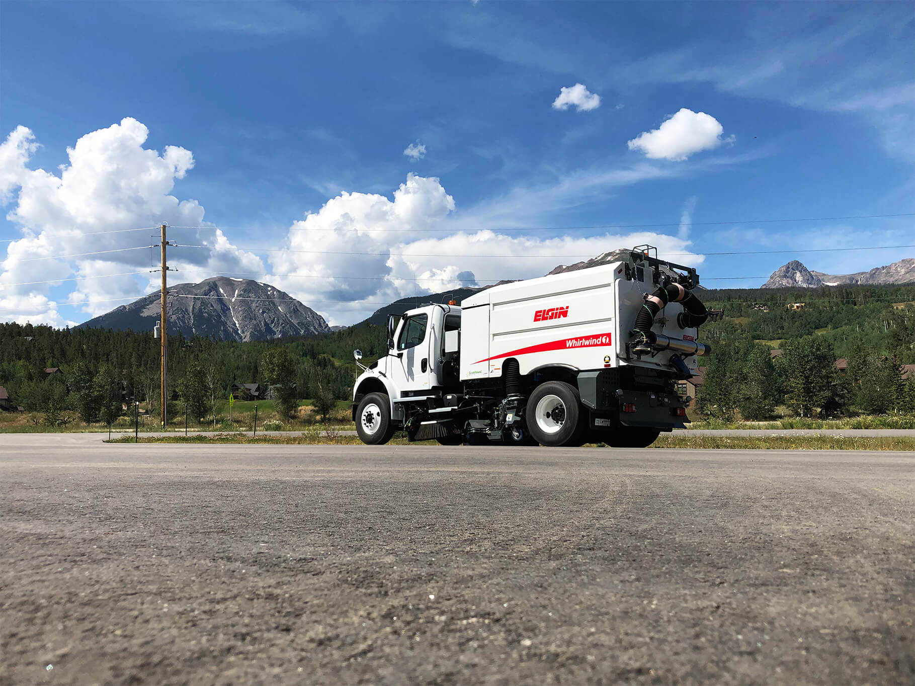 Elgin Truck Sweeper